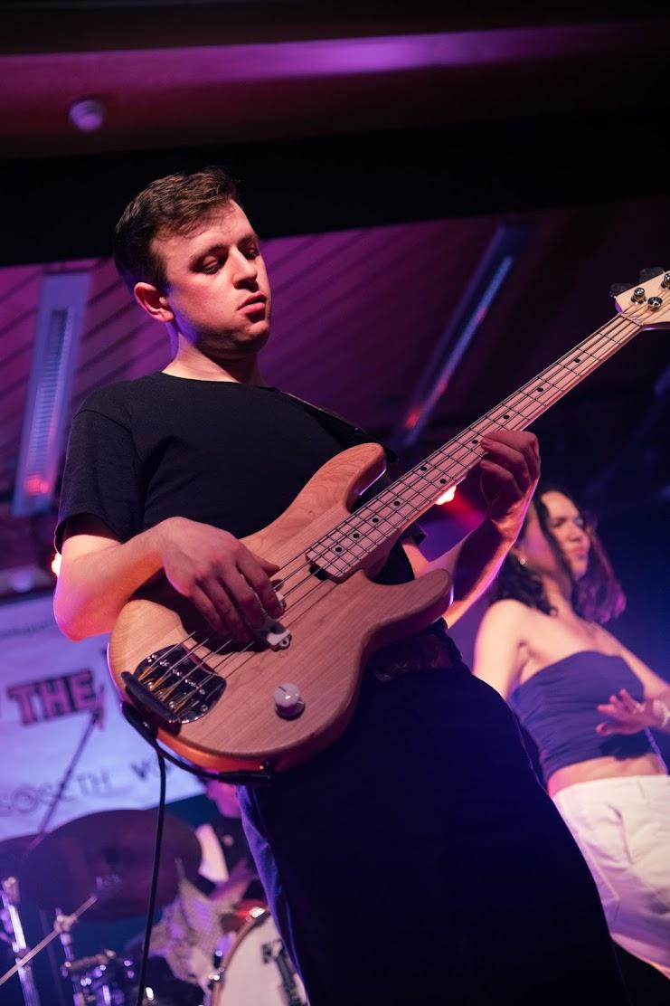 Finn, bassist of Provincial Penguin Travel Agency